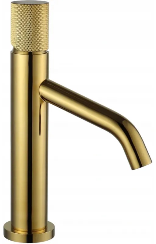 Mexen Rumba One umývadlová batéria, zlatá, 73501-50