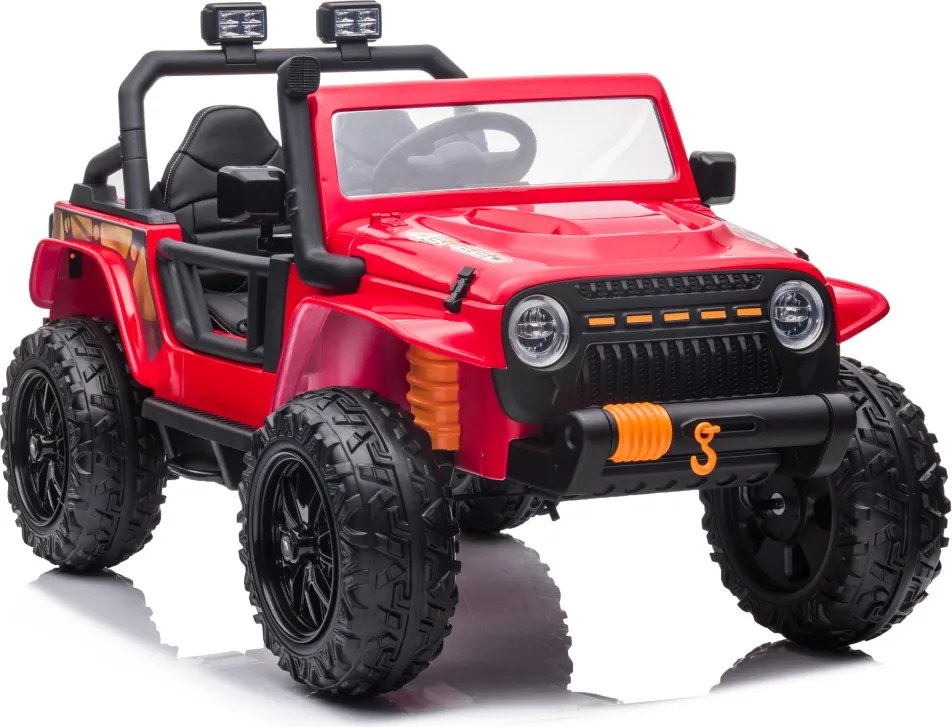 Ramiz Vozidlo Jeep Monster Červená