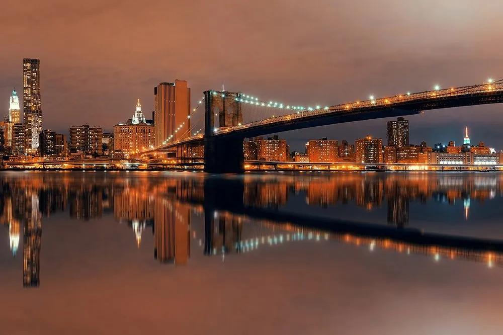 Samolepiaca fototapeta most v Manhattane - 150x100