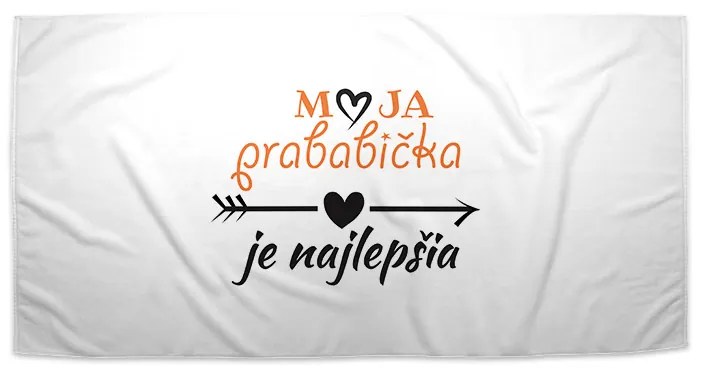 Sablio Uterák Moja prababka je najlepšia - 70x140 cm