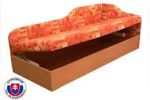 Jednolôžková posteľ (váľanda) 80 cm Eda 4/2 (s molitanovým matracom) (P). Vlastná spoľahlivá doprava až k Vám domov. 774114
