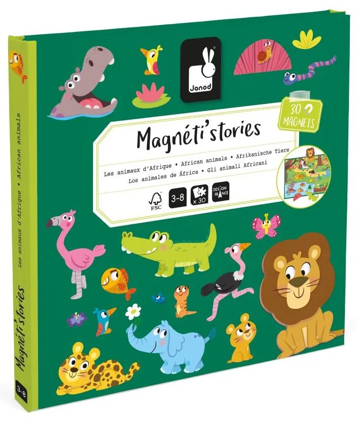 Magnetické príbehy - Zvieratká v Afrike