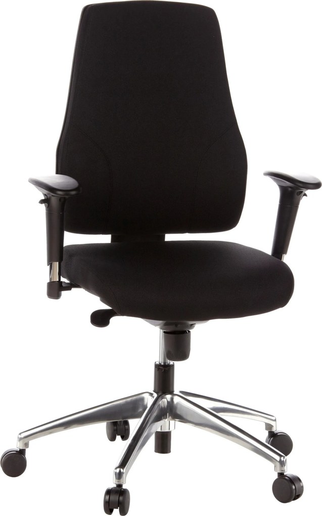 XXXLutz OTOČNÁ STOLIČKA, plochá tkanina, čierna MID.YOU - Online Only kancelárie - 001918007201