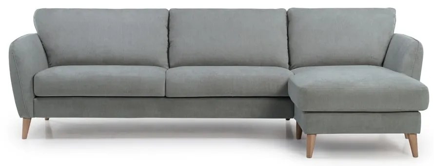 Svetlosivá rohová pohovka (pravý roh) Paris - Scandic