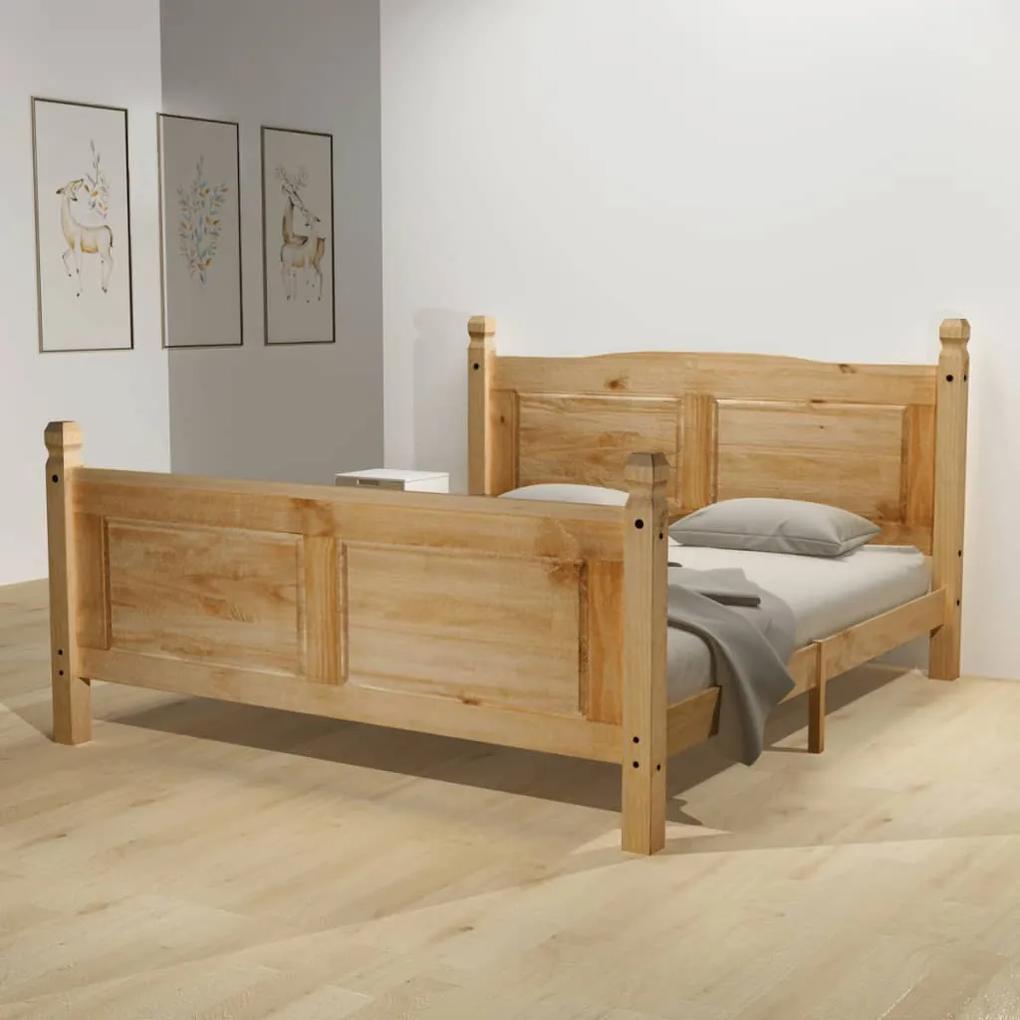 vidaXL Rám postele z borovice, mexické prevedenie Corona, 160x200 cm