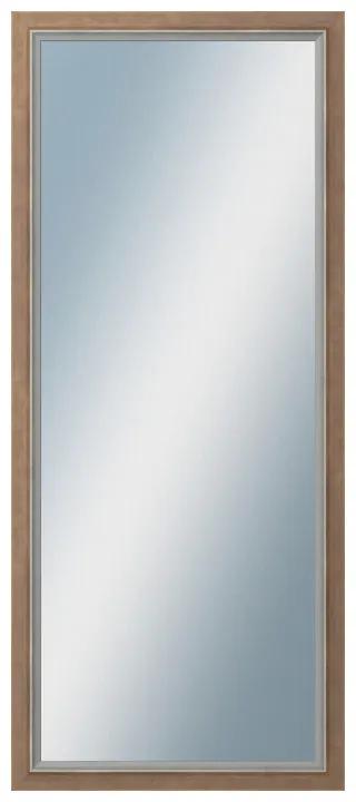 DANTIK - Zrkadlo v rámu, rozmer s rámom 60x140 cm z lišty AMALFI okrová (3114)