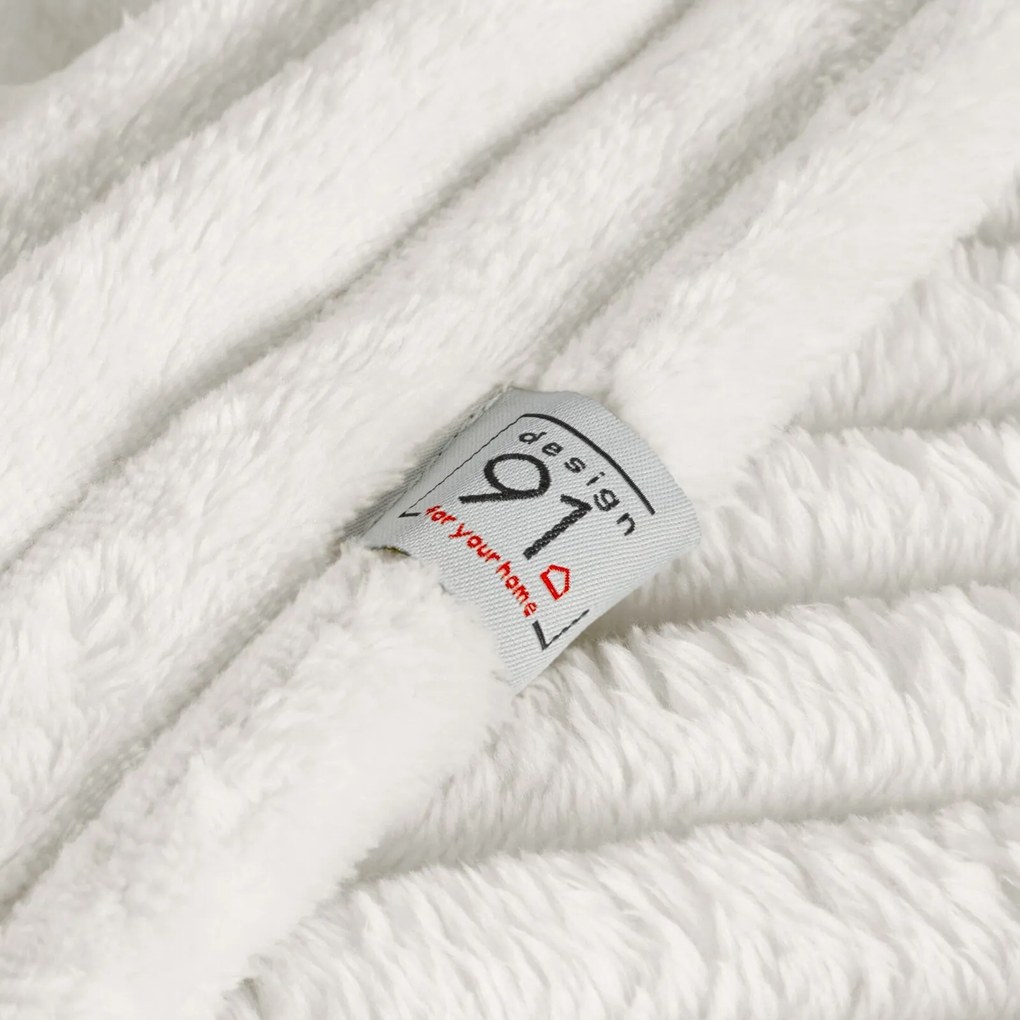 DEKA Z MIKROFLANELU SOFT 170X210 CM BIELA