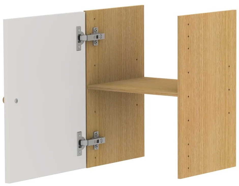 Sivý modulárny policový systém 33x43.5 cm Z Cube - Tenzo