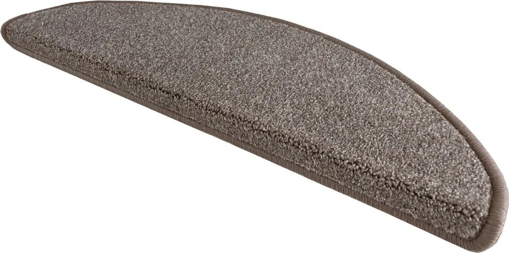 Vopi Nášľapy na schody Messina hnedá polkruh, samolepiaca - 24x65 polkruh (rozmer vrátane ohybu)