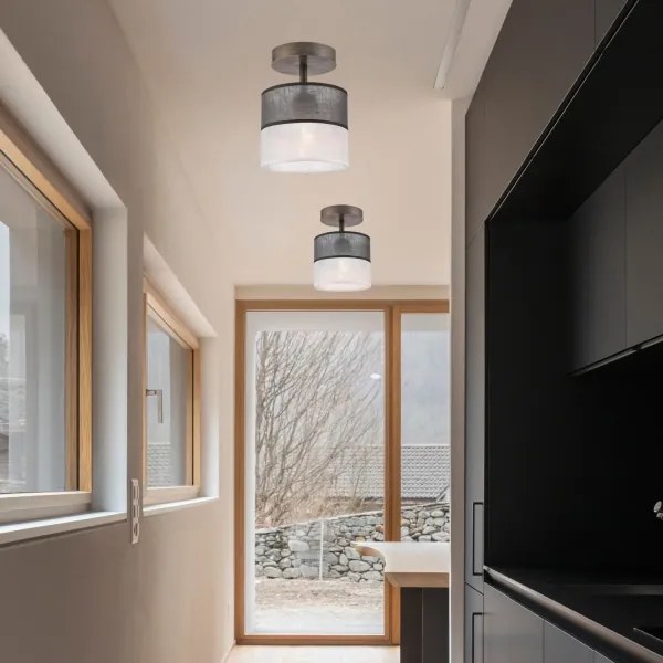 Prisadený luster ANDREA 1xE27/60W/230V buk