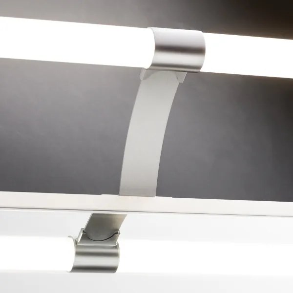 Brilagi - LED kúpeľňové osvetlenie na zrkadlo TUBEO LED/6W/230V 40 cm IP44 strieborné