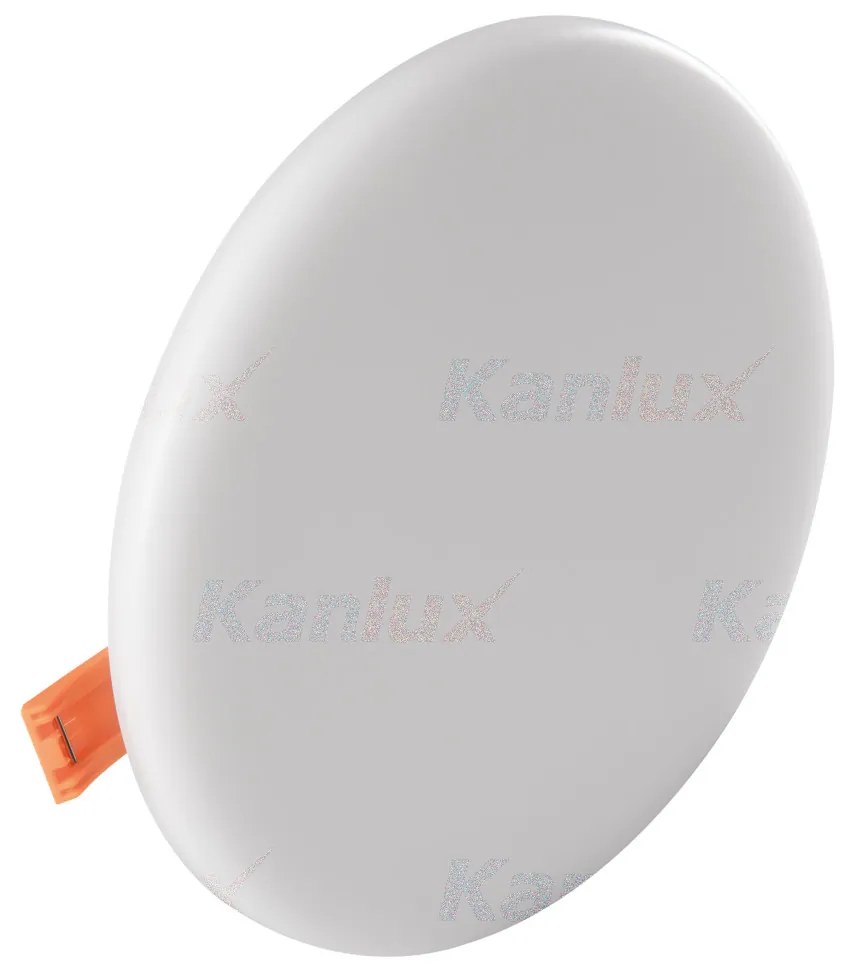 KANLUX Zápustné LED osvetlenie LEVOL, 10W, teplá biela, 126mm, okrúhle, IP65/20