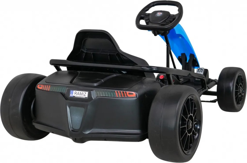 Ramiz Detská motokára na batérie FX1 Drift Master Modrá + funkcia Drift + kolesá EVA