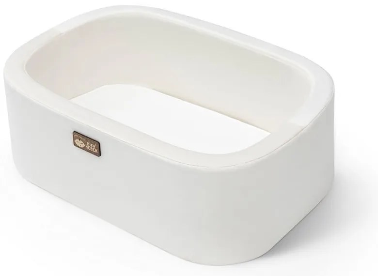 Biela/prírodná kolíska Hier – Kalune Design