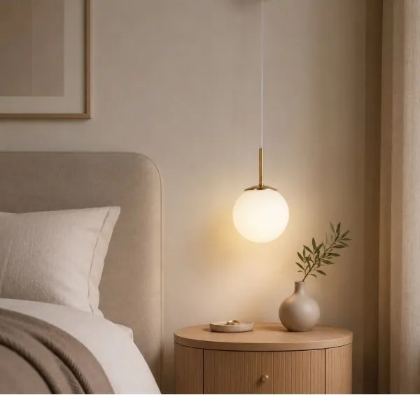 Brilagi - Závesný luster na lanku MILO 1xE27/60W/230V zlatý