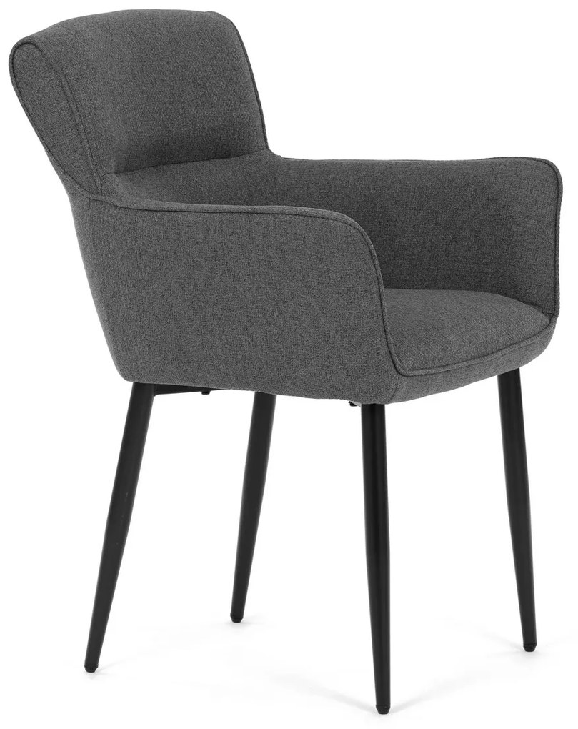 Sada jedálenských stoličiek DCH-J2159 GREY2, 2 ks