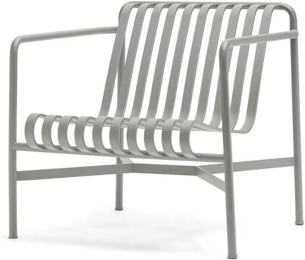HAY Stolička Palissade Lounge Chair Low, sky grey