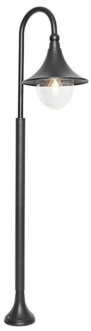 Klasické vonkajšie svietidlo čierne 125 cm IP44 - Daphne