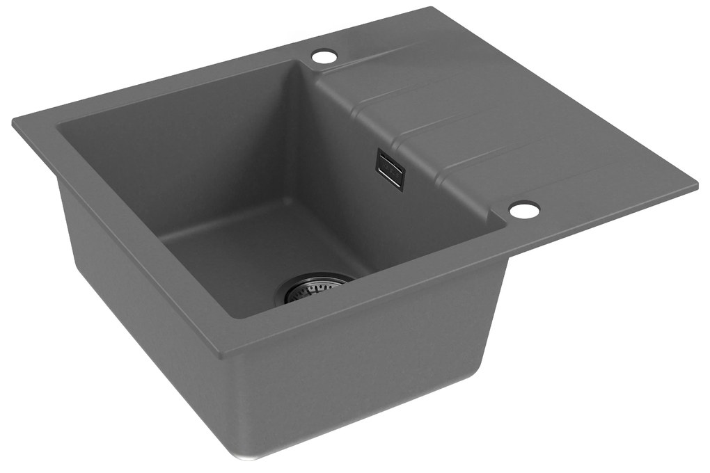 ALVEUS CZ CADIT 10 beton 81 + pop up sifon 590x500x198 mm