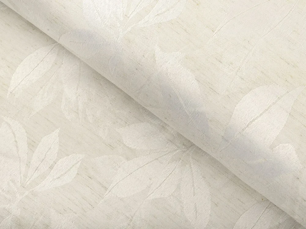 Biante Dekoračná obliečka na vankúš TF-065 Listy na režnom 70 x 90 cm