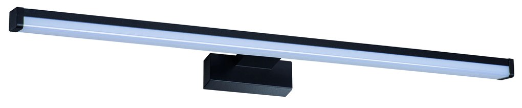 KANLUX LED osvetlenie nad zrkadlo do kúpeľne WEST, 12W, denná biela, čierne, IP44