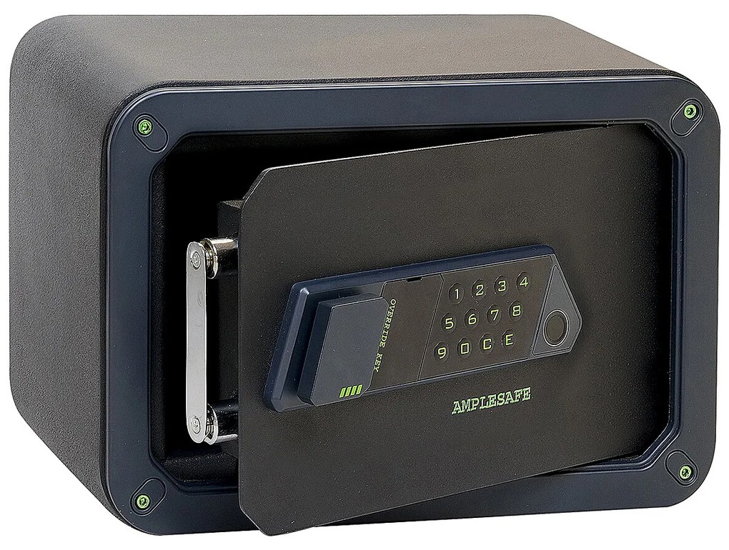 Oceľový trezor s elektronickým zámkom na odtlačok prsta RICHTER RS.20.GA.FIN