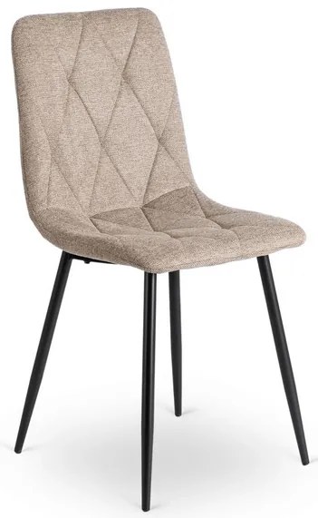 Vintino kreslo LIBRA tkanina -bežová farba, nohy sivé - vintino.sk