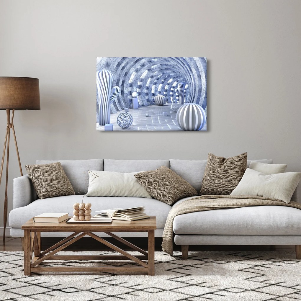 Obraz - 3D abstrakcia (90x60 cm)