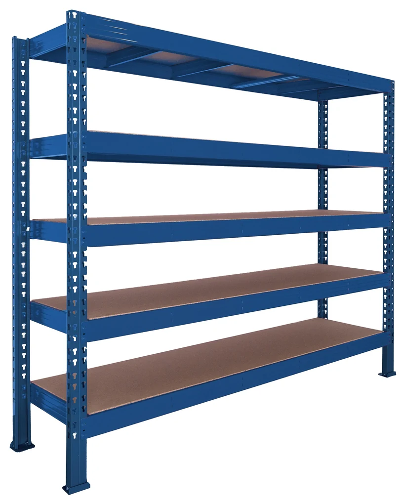 Trestles Nekonečný priemyselný regál 2000x2000x600, 5 políc Farba: sivá