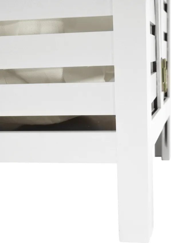 Kondela Kôš na bielizeň, biela, MENORK
