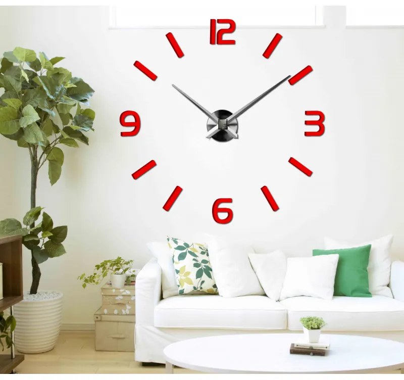 Nástenné hodiny do obývačky, moderné hodiny I SENTOP 12S049-Stylish wall clock HEU-