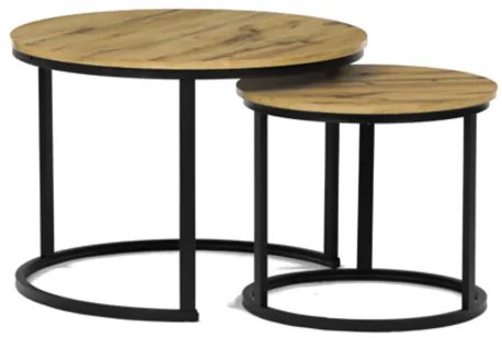 Konferenčný stolík Autronic 70x50 cm hnedý MDF mat CT-X7122 OAK