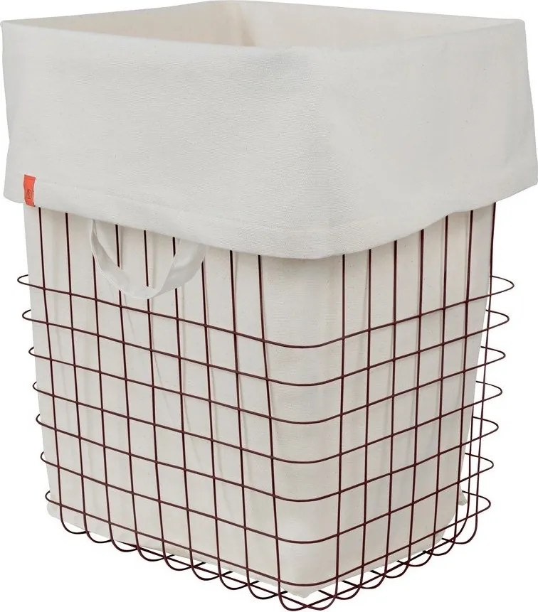 Vínovočervený kovový kôš na bielizeň 64 l Store-It – Mette Ditmer Denmark