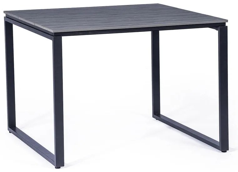 Sivý záhradný stôl Bonami Selection Strong, 100 x 100 cm