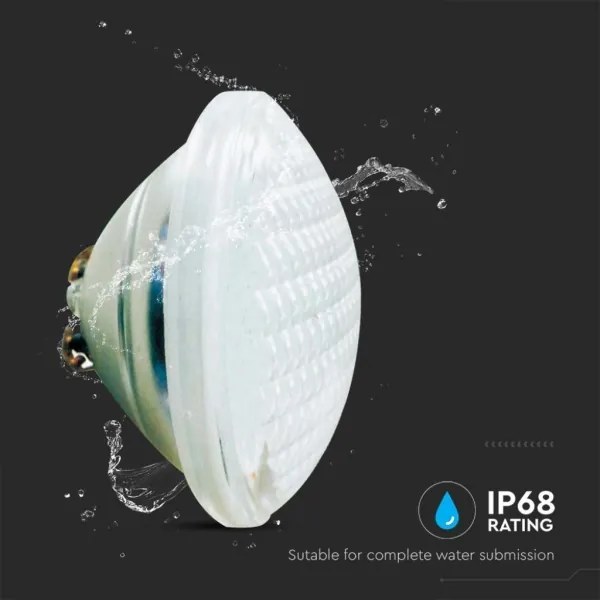 LED Bazénová žiarovka LED/18W/12V IP68 6500K
