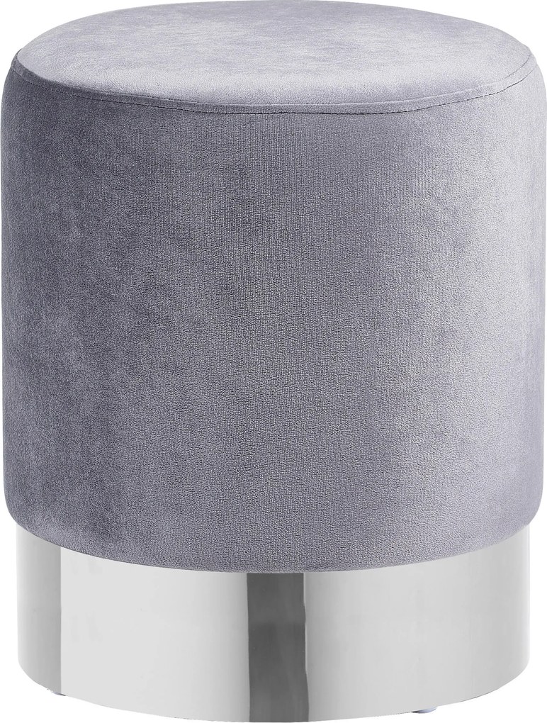 XXXLutz TABURETKA, kov, textil, 35/42/35 cm Xora - Kreslá - 000239000501