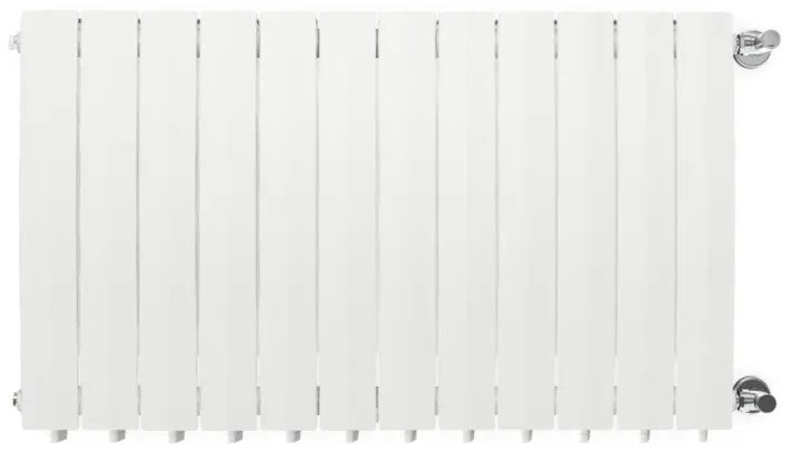Terma Bergamo 590x960 vodný radiátor White Matt LP