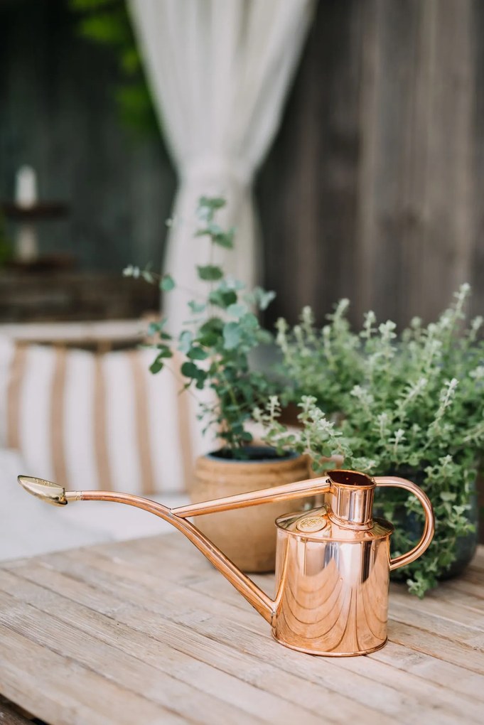 HAWS Krhlička s kropítkom Rowley Ripple Copper - 1 l