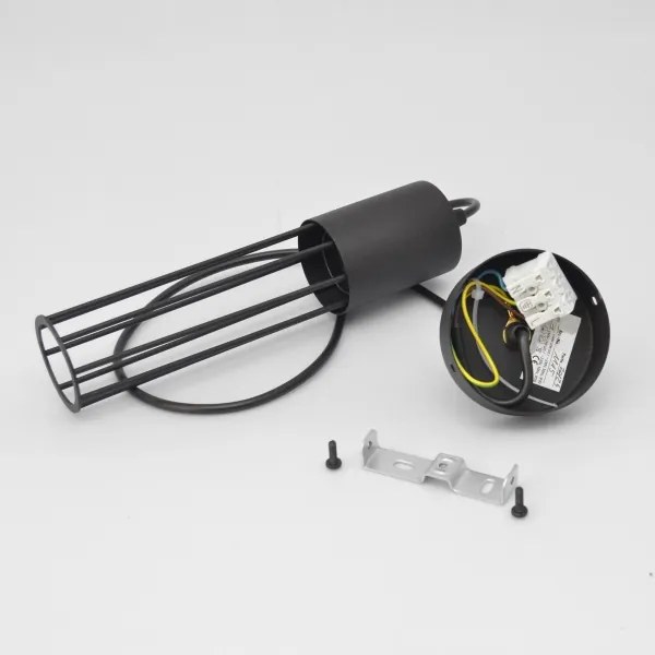 Luster na lanku MELODY 1xE27/15W/230V čierna