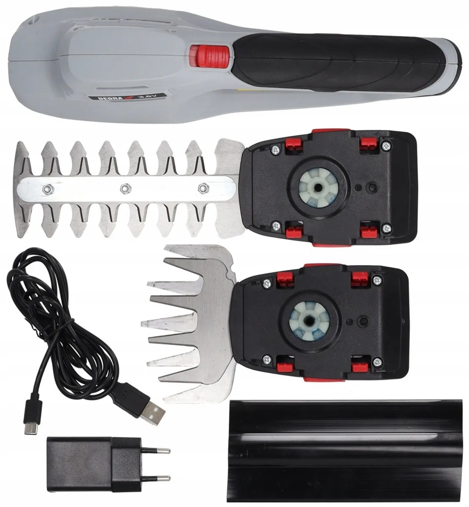 Nožnice na trávu/živý plot, 3,6V | DEDRA