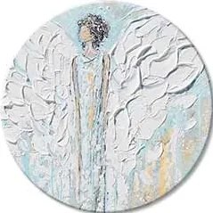 Okrúhle obrazy s akrylom Šepot lásky | rôzne rozmery