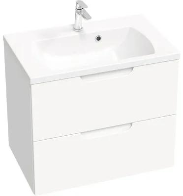 Kúpeľňová skrinka pod umývadlo RAVAK Classic II biela 70 x 58,5 x 45 cm X000001478