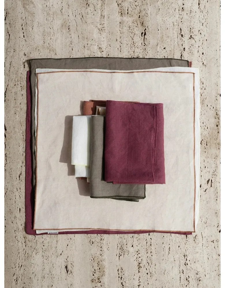 Ľanový obrúsok 42x42 cm Lineo – Blomus