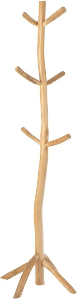 Drevený voľne stojaci vešiak so 6-timi háčikmi Branches - 65*65*185 cm