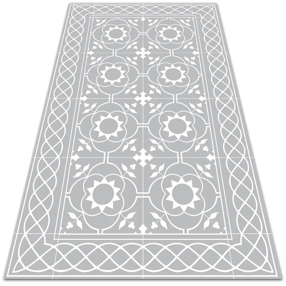 Módne univerzálny vinylový koberec Módne univerzálny vinylový koberec symetrický vzor