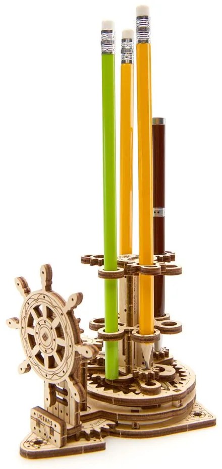 Ugears 3D puzzle Stojánek na tužky 51 ks
