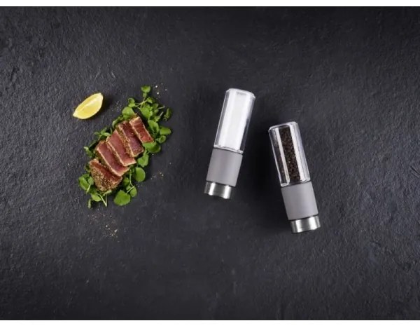 Cole&Mason - Sada mlynčekov na soľ a korenie REGENT CONCRETE 2 ks betón 18 cm