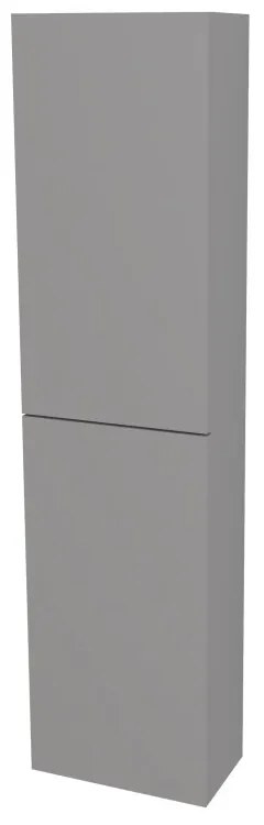 Mereo, Mereo Aira, kúpeľňová skrinka 170 cm vysoká, pravé otváranie, Multidecor, Šedá supermat, MER-CN794PNSEDA