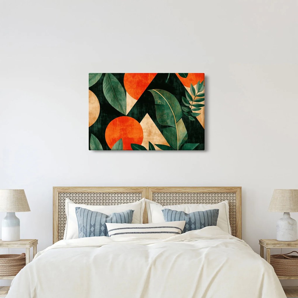 Obraz - Geometrické prírodné motívy II. (90x60 cm)
