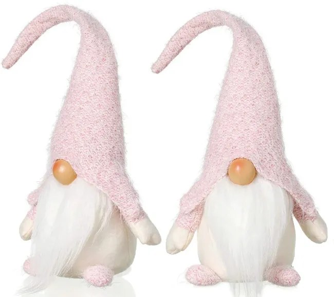 Vianočný škriatok YX068 - ružový